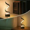 Modern Spiral Dimmable LED Table Lamp Sleek Bedside Light for Living Room Bedroom Office