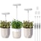 Indoor Plant LED Grow Light Full Spectrum Floor Lamp with Timer Dimming and Adjustable Height for