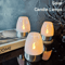 LED Solar Candles Flameless Rechargeable Waterproof Night Lights for Outdoor Garden Wedding Dec