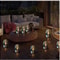 LED Solar Candles Flameless Rechargeable Waterproof Night Lights for Outdoor Garden Wedding Dec