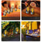LED Solar Candles Flameless Rechargeable Waterproof Night Lights for Outdoor Garden Wedding Dec