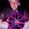 Magic Plasma Ball Lamp Touch Glass LED Night Light for Kids Bedroom Decor Christmas Party Gift