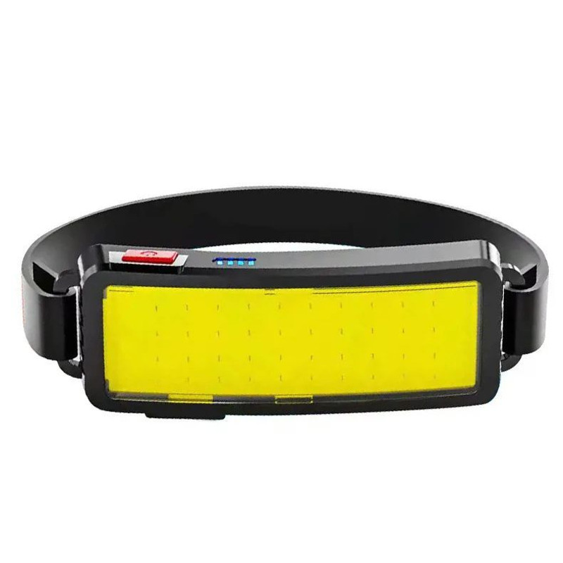COB LED Rechargeable Headlamp Super Bright 180 Waterproof Head Light for Outdoor Running Camping