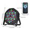 RGB DMX512 Flat Par Stage Light Sound Activated DJ Disco Party Lamp for Wedding Bar Club Holida