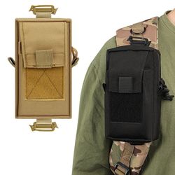 tactical waist bag, outdoor edc pouch for phone, emergency gear, sports, climbing, running, hunting accessories