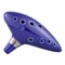 12 Hole Ceramic Ocarina Alto C Vessel Flute Beginner Wind Instrument With Music Score Neck Strap 0