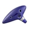 12 Hole Ceramic Ocarina Alto C Vessel Flute Beginner Wind Instrument With Music Score Neck Strap 2