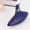 12 Hole Ceramic Ocarina Alto C Vessel Flute Beginner Wind Instrument With Music Score Neck Strap 3