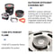 Widesea Outdoor Camping Stove Set Heat Exchanger Pot Gas Burner And Cookware For Hiking Travel 2