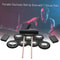 Portable Foldable USB Electronic Drum Set Compact RollUp Silicon Drums Pad Kit With Pedal For Digit 1