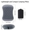 Ergonomic Ultralight Inflatable Travel Camping Pillow Soft Washable Cover For Neck Back Support Po 2