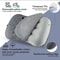 Ergonomic Ultralight Inflatable Travel Camping Pillow Soft Washable Cover For Neck Back Support Po 3