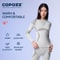 Men Women Ski Thermal Underwear Sets Quick Dry Compression Tracksuit With Tight Snowboarding Tops 3