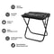Widesea Foldable Camping Stool Lightweight Portable Chair With Zipper Storage For Outdoor Fishing H 2