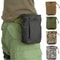 Magazine Dump Pouch Tactical Drop Bag For Outdoor Hiking Hunting Ammo Recovery Utility Waist Pack A 0