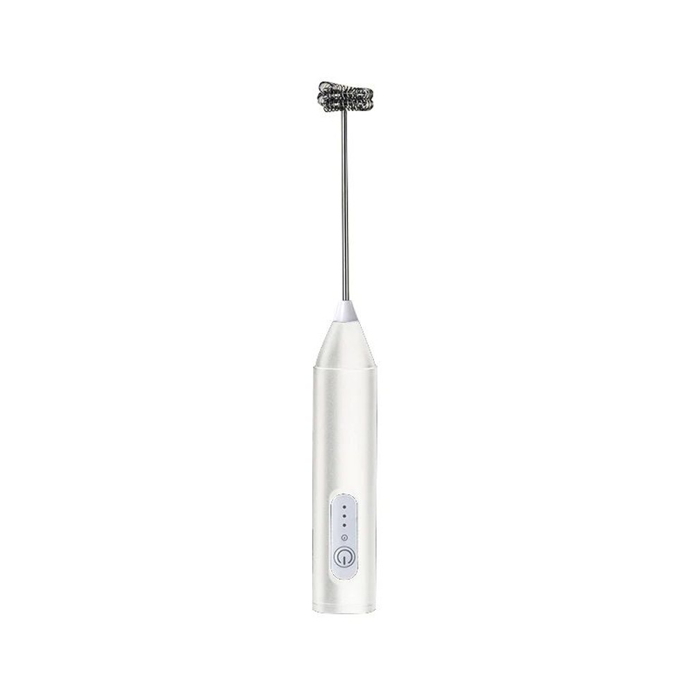 Wireless Milk Frother Electric Handheld Blender  Coffee Maker With USB Rechargeable Whisk Mixer For