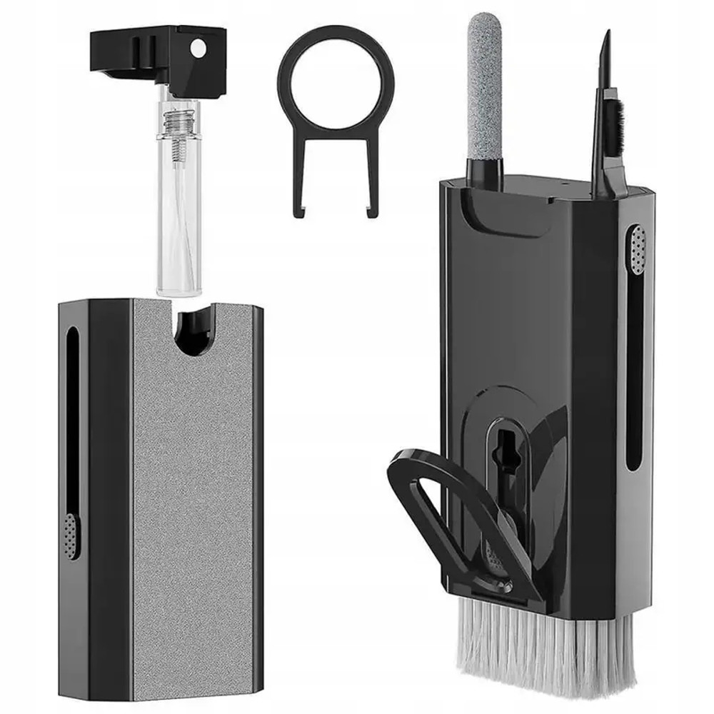8in1 Keyboard Cleaning Kit AirPods Laptop  Phone Cleaning Tools With Retractable Brush  Flocking Sp