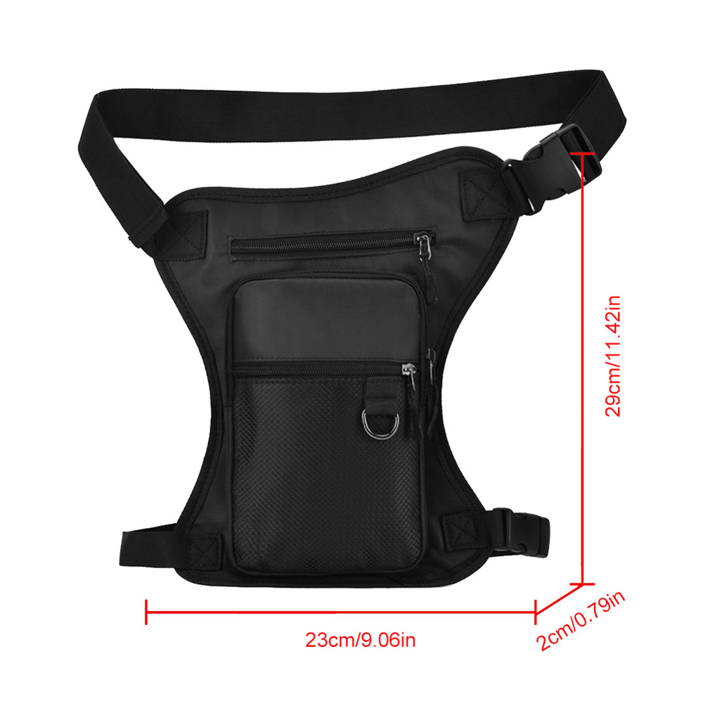 Motorcycle Leg Side Bag, Waterproof Motorbike Waist Leg Bag for Outdoor Sports, Cycling & Travel