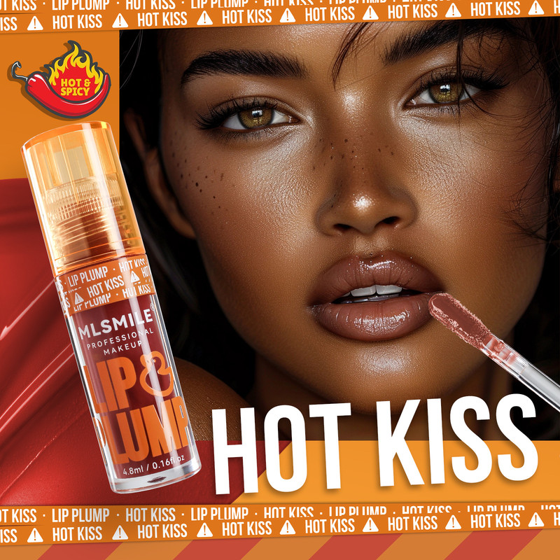 Plumping Lip Gloss Set MLSMILE Duck Lip Oil For Fuller Lips  Natural Shine Hydration  Mirror Like F 2