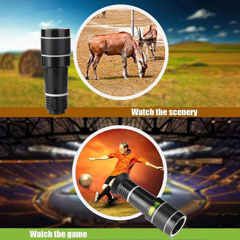 Universal Telephoto Lens For Smartphones Perfect For Travel Wildlife Sports Photography 0