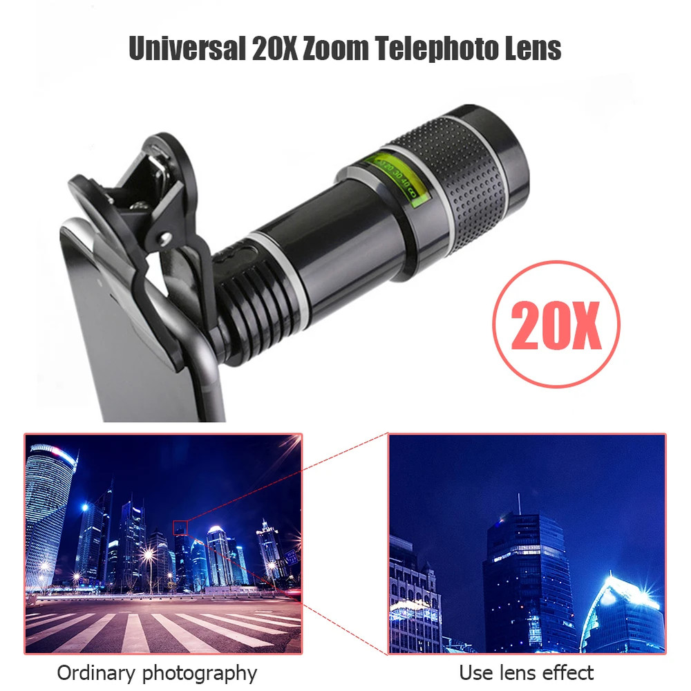 Universal Telephoto Lens For Smartphones Perfect For Travel Wildlife Sports Photography 2
