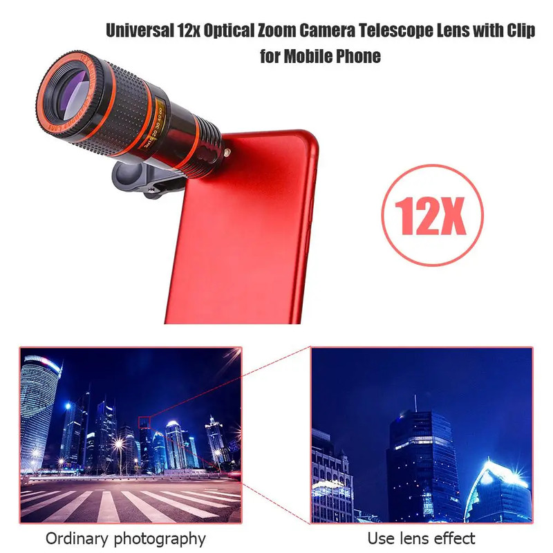 Universal Telephoto Lens For Smartphones Perfect For Travel Wildlife Sports Photography 4