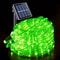 Outdoor Solar Tube Rope LED Light Waterproof Garden Christmas Decoration Fairy String Light For Wed 10