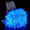 Outdoor Solar Tube Rope LED Light Waterproof Garden Christmas Decoration Fairy String Light For Wed 9