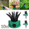 360 Degree Automatic Garden Sprinkler Lawn Rotary Nozzle With Wide Coverage WaterSaving Irrigation 7