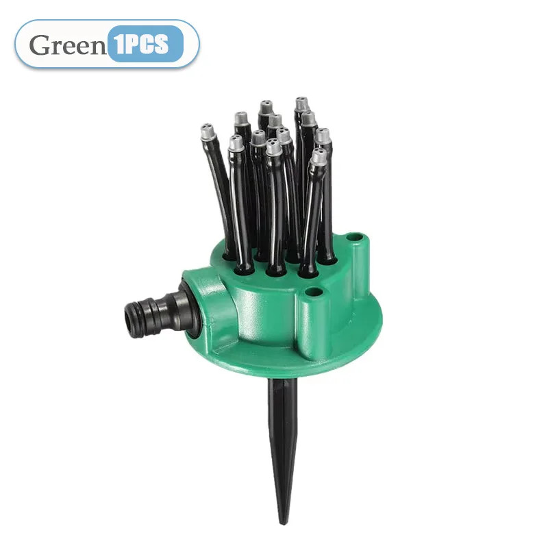 360 Degree Automatic Garden Sprinkler Lawn Rotary Nozzle With Wide Coverage WaterSaving Irrigation 5