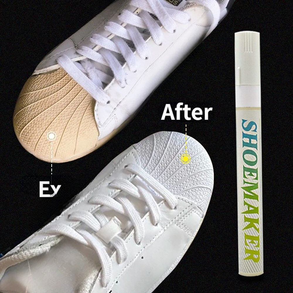 AntiOxidation Pen  Shoe Whitening  Repair Complementary Color Tool For White  Black Shoes 2