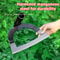 ShovelShaped Hollow Hoe Weeding Rake LaborSaving Steel Weeding Hoe With Handle For Gardening Soil 2