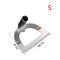 ShovelShaped Hollow Hoe Weeding Rake LaborSaving Steel Weeding Hoe With Handle For Gardening  Soil  6