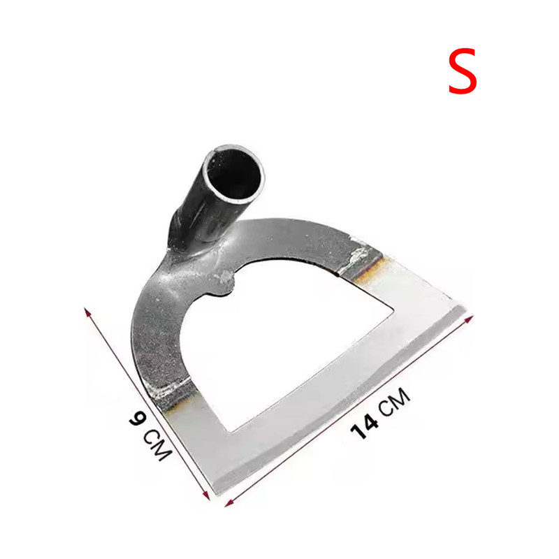 ShovelShaped Hollow Hoe Weeding Rake LaborSaving Steel Weeding Hoe With Handle For Gardening  Soil  6