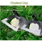 ShovelShaped Hollow Hoe Weeding Rake LaborSaving Steel Weeding Hoe With Handle For Gardening Soil 5