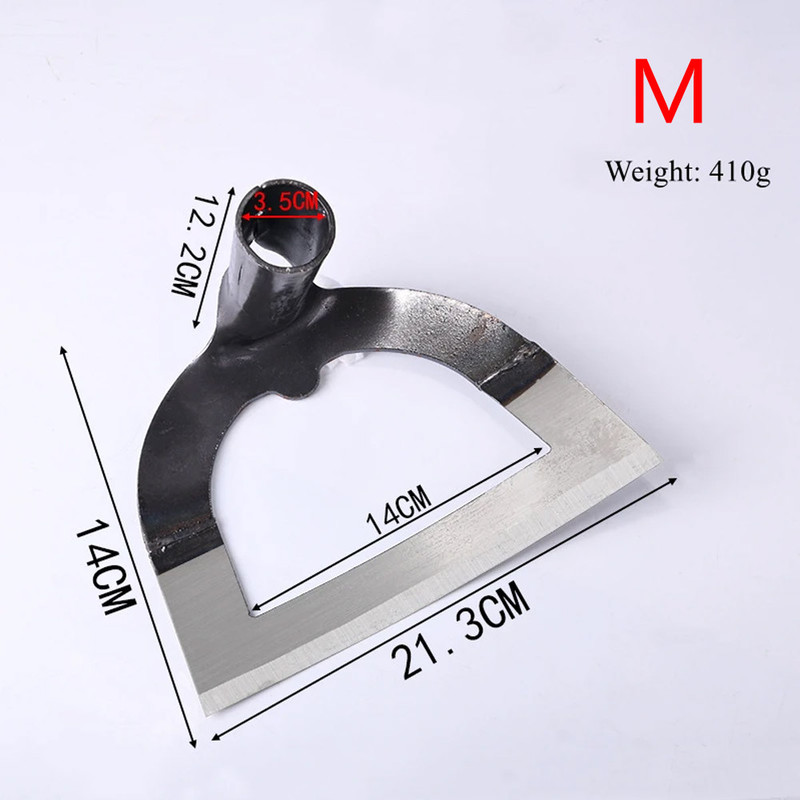 ShovelShaped Hollow Hoe Weeding Rake LaborSaving Steel Weeding Hoe With Handle For Gardening  Soil  7
