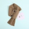 Cute Cartoon Neck Warmer, Warm Knitted Scarf for Babies, Boys, and Girls, Winter Fashionable Polyester Unisex Neck Prote