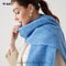 Lady Autumn Winter Scarves, Thickened Wool Blend Muffler, Soft Thermal Shawl, Versatile Multi-color Scarf for Women
