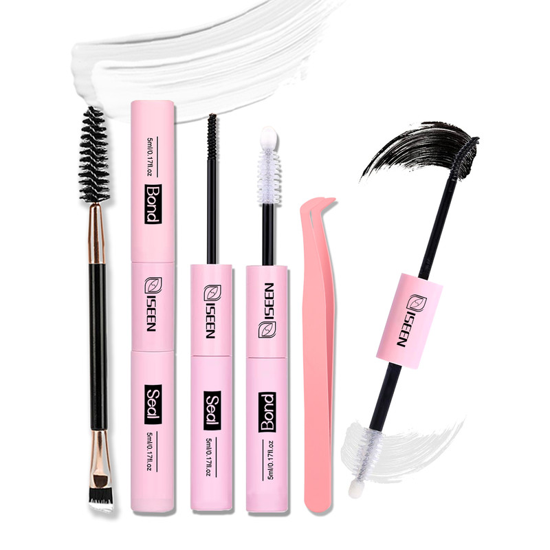 Super Hold Long-Lasting Eyelash Glue, Lash Bond and Seal, Non-Irritating DIY Lash Clusters at Home