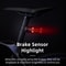 MTB Road Smart Brake Bicycle Tail Light USB Charging Bike Rear Light Waterproof Seatpost Saddle Cyc 1