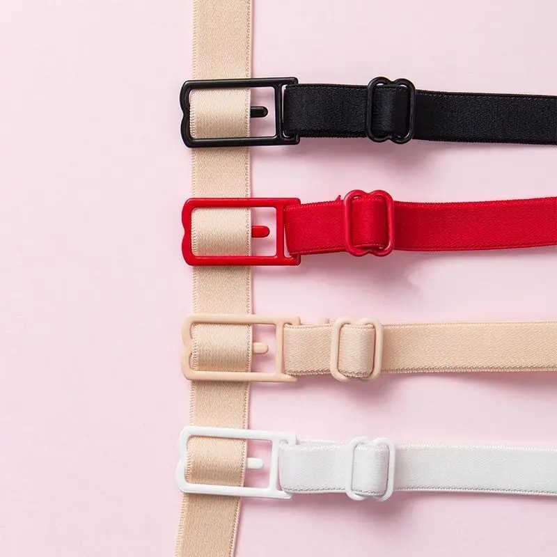 Womens Adjustable Bra Strap Holder NonSlip Shoulder Straps Invisible Belt Buckles Lingerie Extender 2