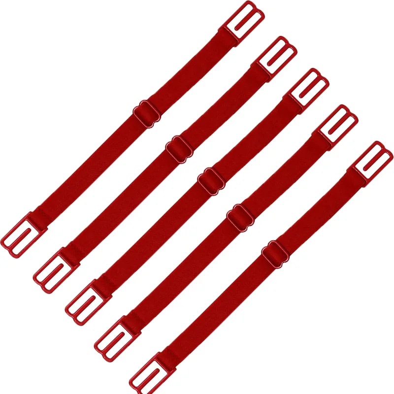 Womens Adjustable Bra Strap Holder NonSlip Shoulder Straps Invisible Belt Buckles Lingerie Extender 6