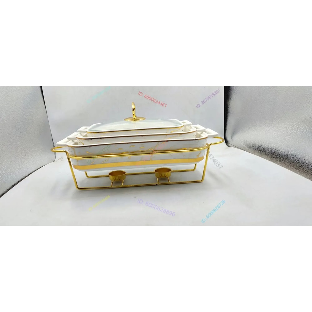 Creative Rectangular Amphora Ceramic Pot Baking Tray Light Heat Dry Soup Pot Stylish Pot Holder Wit 1