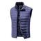 Mens Animal Game Casual Vest Lightweight Zipper Jacket Sleeveless Outerwear Vest Outdoor Warm Vest 3