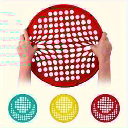 silicone portable hand exerciser, elastic resistance net, three colors available, home training equipment