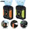 USB Rechargeable Portable Waist Clip Fan Powerful Air Cooler With LED Light Outdoor Camping Waist F 1