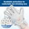 Fingerboard Hand Splint With Strap Adjustable Gloves Supports Protection Finger Correction For Men 3