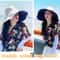 AntiUV Protection Hiking Fisherman Cap Wide Brim Sun Hat Women Foldable Solid Beach Hat Double Side 1