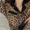 Thailand Spring And Fall Pajamas Set Womens Leopard Print Loungewear LongSleeved Sleepwear Upscale 3
