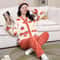 Winter Womens New Pajamas Homewear Suit Womens Fall And Winter Warm Clothes Coral Velvet Leisure Pa 0